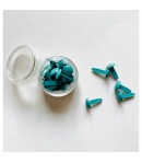 ATTACHES PARISIENNES TURQUOISE X 20