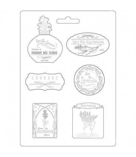 MOULE PVC FLEXIBLE - LAVENDER K3PTA467 STAMPERIA