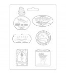 MOULE PVC FLEXIBLE - LAVENDER K3PTA467 STAMPERIA