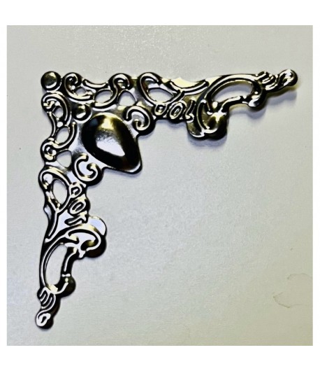 ANGLE EN METAL 4 CM - ARGENT
