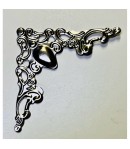 ANGLE EN METAL 4 CM - ARGENT