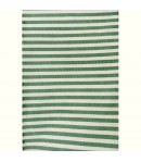 COUPON TISSU VERT 29.5X59 RAYURES