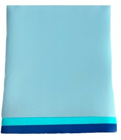3 FEUILLES SIMILI CUIR TONS BLEUS 16X20 CM