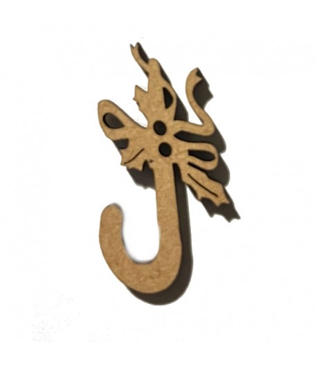 SUJET BOIS CANNE 1.7X4.2CM