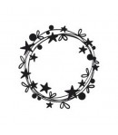 TAMPON BOIS ROND COURONNE