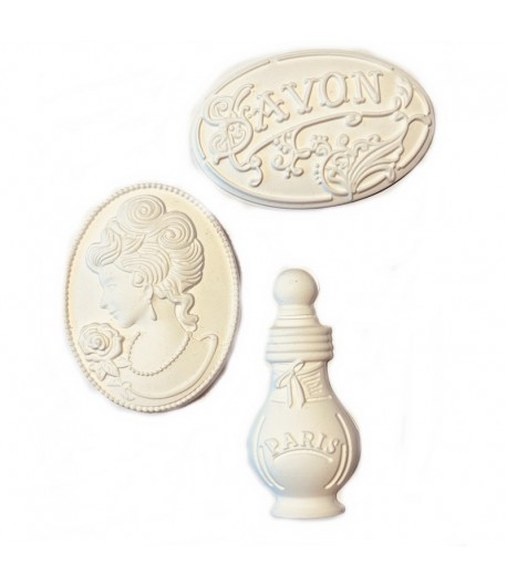 LOT 3 PLATRES PARFUM