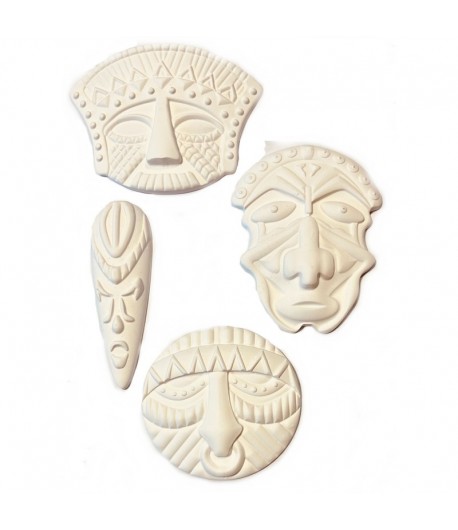 LOT 4 PLATRES MASQUES