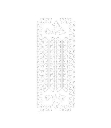 STICKERS DOUBLE FRISE PAPILLONS