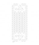 STICKERS DOUBLE FRISE PAPILLONS