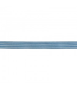 RUBAN BLEU BLANC 0.9CM - 1M