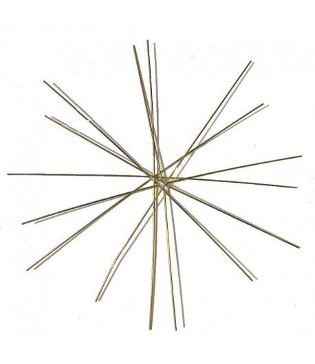 ETOILE EN FIL DE FER 8 BRAS 12CM