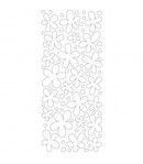 STICKERS DOUBLE FACE FLEURS