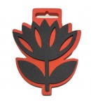 TAMPON MOUSSE FLEUR 10X10.4CM