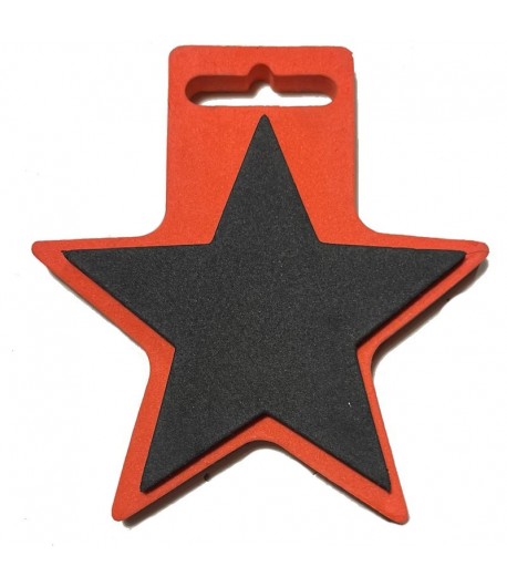 TAMPON MOUSSE ETOILE 9X8.8CM