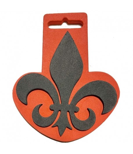 TAMPON MOUSSE LYS FRANCAIS 9.7X10CM