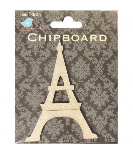 CHIPBOARD TOUR EIFFEL 5.7X8.3CM