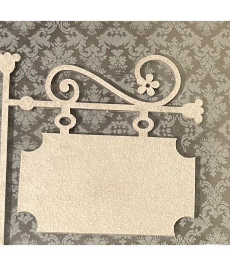 CHIPBOARD ENSEIGNE 9X9CM