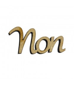 MOT BOIS NON 4.5X2.1CM