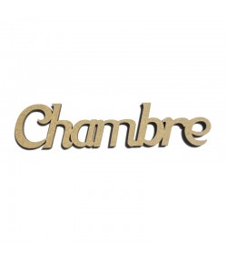 MOT BOIS CHAMBRE 8.4X2CM
