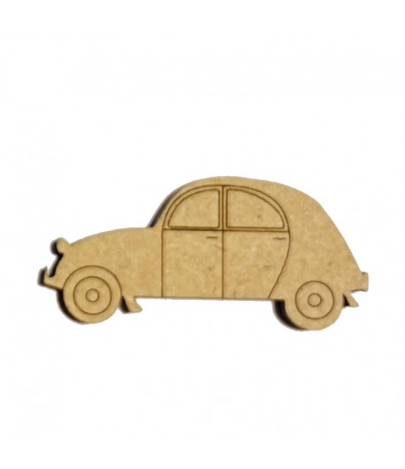 BOIS VOITURE 2CV 3.5X1.6CM