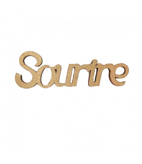 MOT BOIS SOURIRE