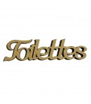 MOT BOIS TOILETTES 7.3X2CM