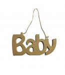 PLAQUE BABY EN MEDIUM 17X7.9CM