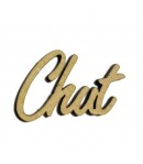 MOT BOIS CHUT 3.4X2.5CM