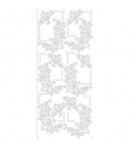 STICKERS COINS ARGENT