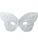 MASQUE LOUP PAPILLON EN PLASTIQUE 22X11.5CM