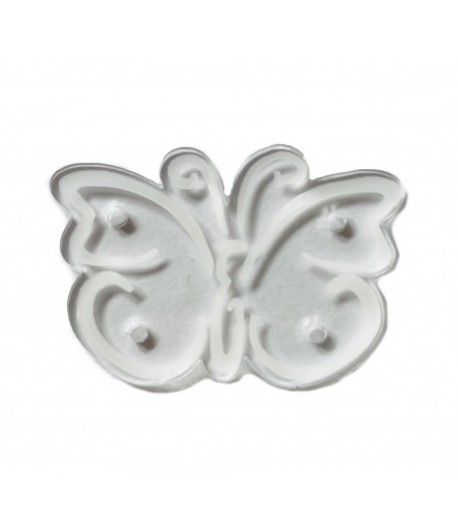SUJET EN PLASTIQUE PAPILLON 4X2.8CM