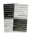 PLANCHES DE STICKERS NOIRS ET BLANCS X2