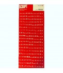 STICKERS AUTOCOLLANTS ROUGE KESI ART