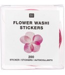 STICKERS FLOWER WASHI TAPE BOTANIC ROSE