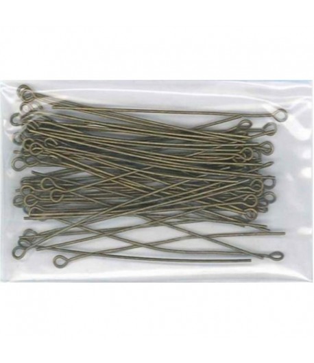 TIGES A ANNEAU EN METAL BRONZE 3.7CM X200