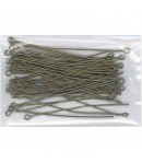 TIGES A ANNEAU EN METAL BRONZE 3.7CM X200