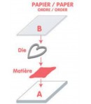 PLAQUE EPAISSE BLANCHE TOGA CUT IT ALL