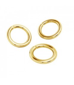 ANNEAUX BRISES DORES 8MM X 200