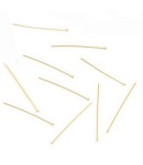 CLOUS A TETE PLATE DORE X20 - 50MM