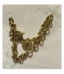 BRACELET CHAINETTES ET FERMOIR BRONZE 19CM