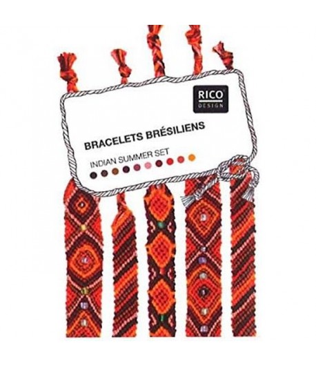 KIT BRACELETS BRESILIENS INDIAN SUMMER