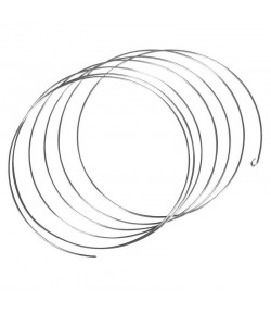 BRACELET SPIRALE EN FIL DE FER DIAM 6CM