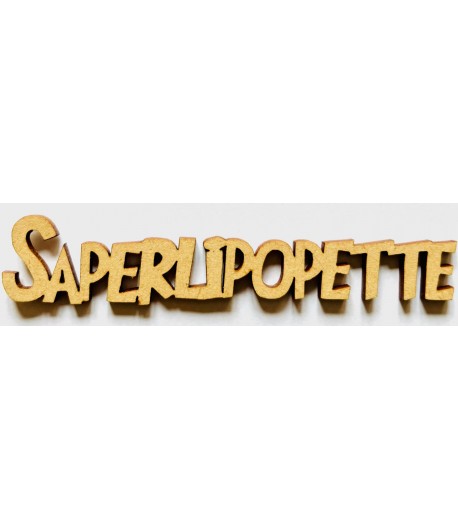 MOT BOIS SAPERLIPOPETTE 11.9X2.2CM
