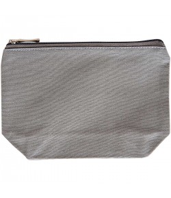 TROUSSE TISSU GRIS 16.3X12CM