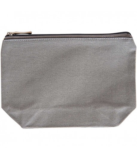 TROUSSE TISSU GRIS 16.3X12CM