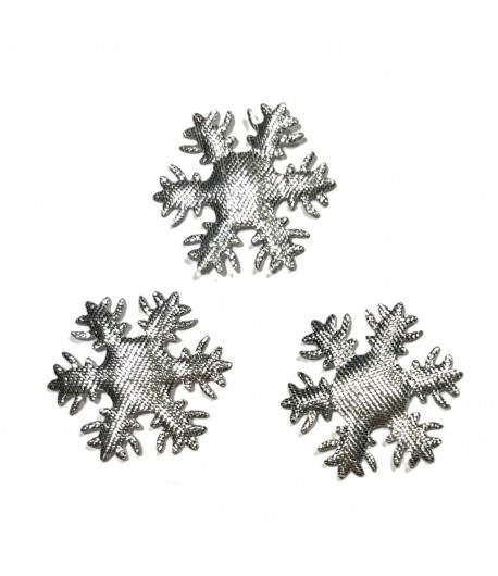 FLOCONS X3- ARGENT 3CM