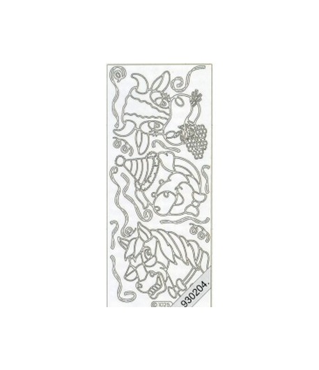 STICKERS ANIMAUX RIGOLOS OR