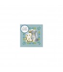 KIT COMPLET FEUILLES 3D CHRISTMAS BLUE COLOUR 27