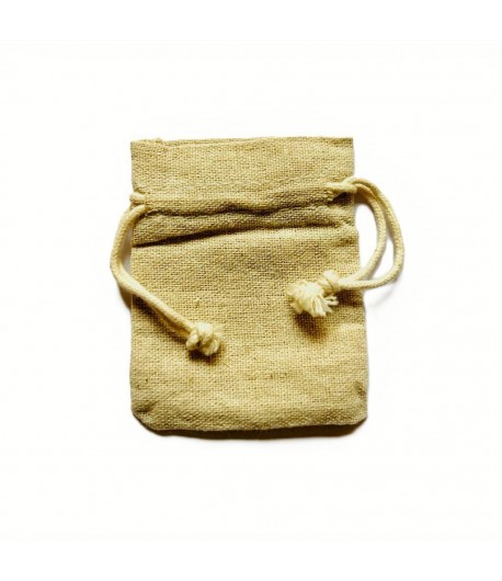 SAC EN TOILE DE JUTE 6.7X9CM