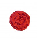 FLEUR EN TISSU - ROUGE 3.8CM